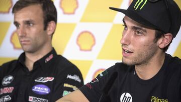 Rins junto a Zarco en Sepang.