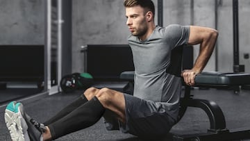 Medias de compresi車n para hacer deporte disponibles en Amazon.
