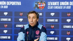 23/02/24 LEVANTE UD 
RUEDA DE PRENSA DE MARIBEL VILAPLANA , PABLO SANCHEZ Y FELIPE MIÑAMBRES 