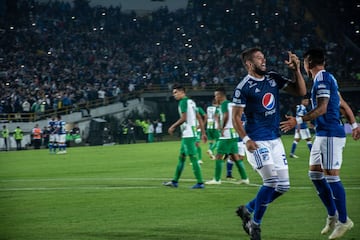 En imágenes, el triunfo de Millonarios frente a Nacional