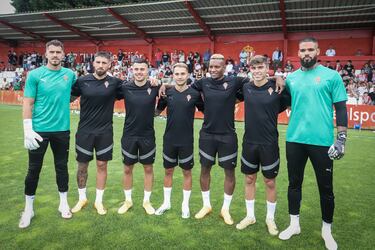 Tres ausencias y medio millar de aficionados en el estreno en Mareo