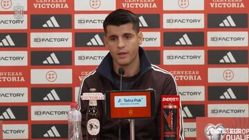 Álvaro Morata, en directo en rueda de prensa