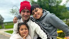 “Estoy solo en Chile y he sufrido mucho... Gracias a Dios, ahora volveré a ver a mis hijos”