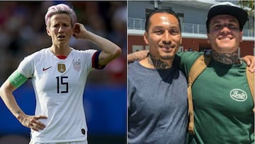 Brian es el hermano mayor de la capitana de USWNT quien tiene que disfrutar de las actuaciones de Megan desde la cárcel. “Yo era su héroe, ahora ella es la mía”.