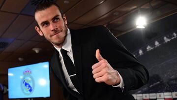 Real Madrid&#039;s Welsh forward Gareth Bale 