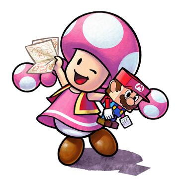 Ilustraci¨®n - Mario & Luigi: Paper Jam Bros. (3DS)