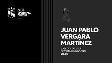 Los clubes de Perú se unen al duelo por la muerte de Vergara