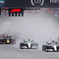 Así está la parrilla de la F1 2021