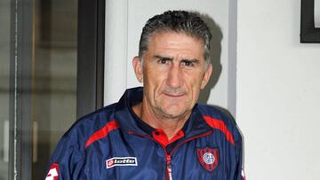 Edgardo Bauza, en su etapa de San Lorenzo