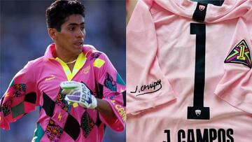 Circula supuesto jersey de Pumas en homenaje a Jorge Campos