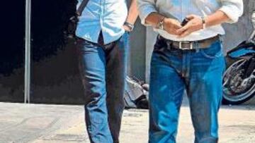 <b>APOYO TOTAL. </b>Fernando confía en Unai Emery para sacar al Valencia adelante en este mal momento.