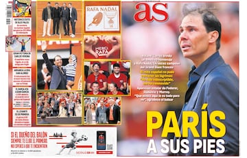 Las portadas de AS de mayo