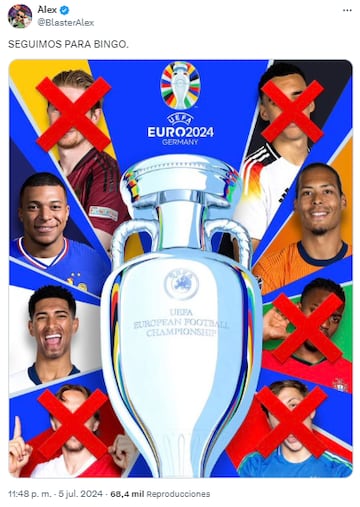 Los mejores memes de la Eurocopa 2024