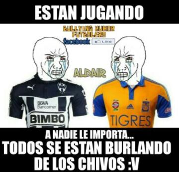 Monterrey se lleva el Clásico Regio y Tigres los memes