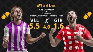 Real Valladolid vs. Girona FC: horario, dónde ver, pronósticos y clasificación