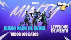 Fortnite: Pack de skins Leyendas de Menta anunciado; todos los datos