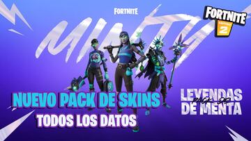 Fortnite: Pack de skins Leyendas de Menta anunciado; todos los datos