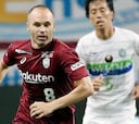 Amargo debut de Iniesta en Japón: jugó 35' y perdió 0-3