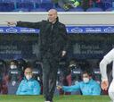 Estaba en el punto de mira y así lo vivió: intensidad y nervios de Zidane ante el Huesca