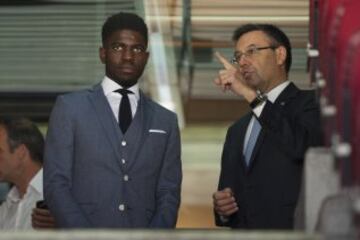 El francés fue aclamado por los aficionados que estuvieron presentes en el Camp Nou.
