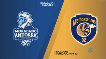 Resumen del Andorra vs. Levallois de la Eurocup