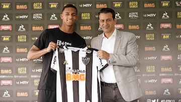 Dylan Borrero habló sobre su llegada a Atlético Mineiro.