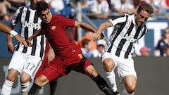 Resultado Roma (4) 1-1 (5) Juventus: Cuadrado fue titular