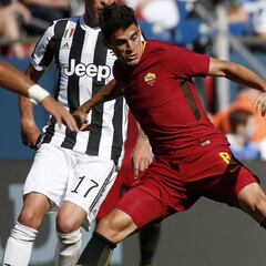 Resultado Roma (4) 1-1 (5) Juventus: Cuadrado fue titular
