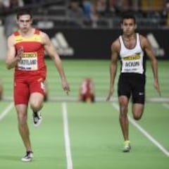 Bruno Hortelano avanza en 60 y marcón de Asafa Powell (6.44)