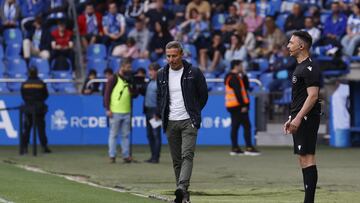 Óscar Cano, en el partido ante el Alcorcón.