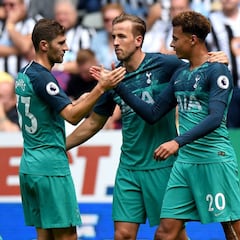 Dele Alli amarga el debut del Newcastle de Rafa Benítez