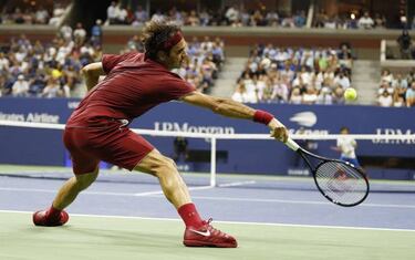 Fabulous Federer outclasses Nishioka at US Open