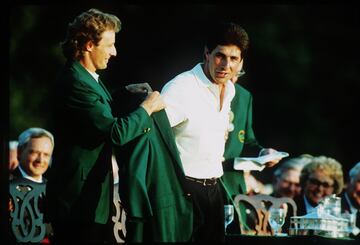 Pasaron 11 años de sequía española en el Masters de Augusta, hasta que el 10 de abril de 1994 el guipuzcoano José María "Chema" Olazábal ganó en el que para muchos fue uno de los greenes más complicados en el campo de Georgia.