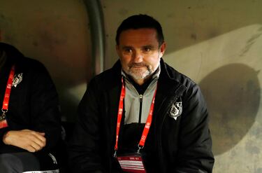 Julio Cobos, entrenador del Cacereño.