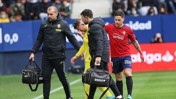 05/03/22 PARTIDO PRIMERA DIVISION 
 OSASUNA VILLARREAL 
 LESION ALBERTO MORENO 