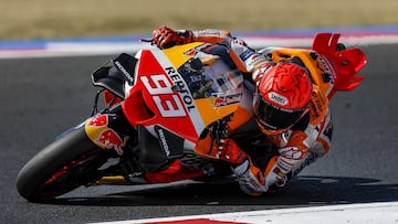 Márquez empieza segundo en la India