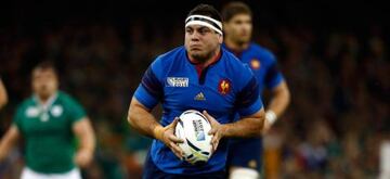 Guilhem Guirado durante un encuentro con Francia.