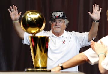 The businessman has been the owner of NBA franchise Miami Heat since 1995.