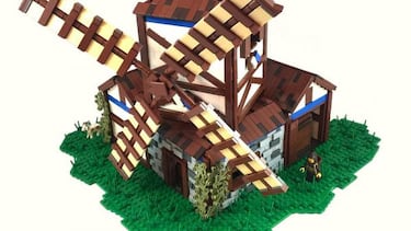 Edificios de Age of Empires II recreados en LEGO