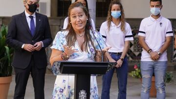 Patricia Rodr&iacute;guez en el ayuntamiento.