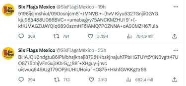 Los extraños mensajes en el Twitter de Six Flags México: qué pasó y por qué fueron tendencia 