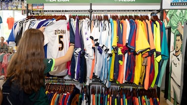 Tienda de camisetas vintage.