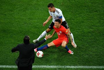 Las mejores imágenes del duelo entre Chile y Alemania