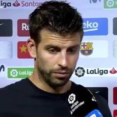 Las palabras de Piqué contra la planificación del Barcelona