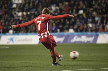 Griezmann marca el 0-4.