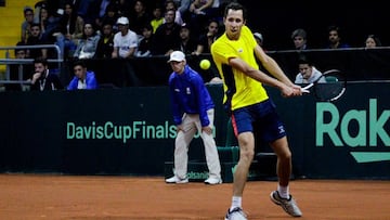 Daniel Gal&aacute;n, tenista colombiano, habl&oacute; tras la clasificaci&oacute;n a las finales de Copa Davis. 