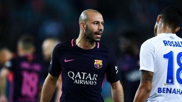 Mascherano's season could be ended by hamstring problem