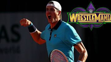 El tenista estadounidense se dijo seguidor de la WWE desde que era tan solo un chico, por lo que está emocionado para este esperado evento en USA.