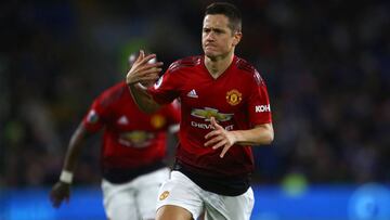 El centrocampista espa&ntilde;ol del Manchester United, Ander Herrrera, durante un partido.