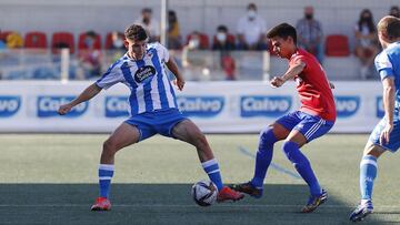 Partido Berganti&ntilde;os - Deportivo de La Coru&ntilde;a, pretemporada Trilli